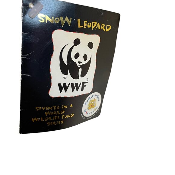 Build a Bear Snow Leopard Plush Stuffed 15" 2006 Animal Toy World Wildlife Fund - Picture 14 of 14